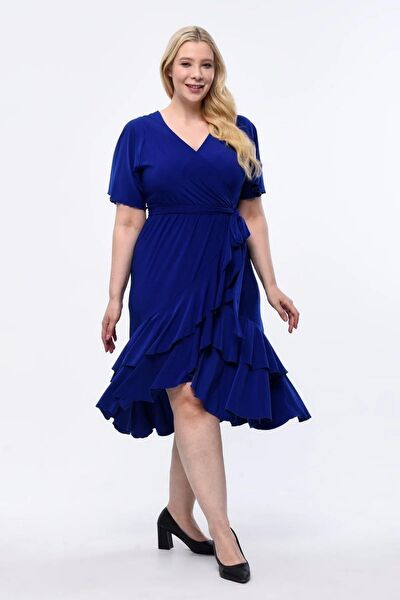 IŞILTI ABİYE Büyük Beden Abiye Elbise