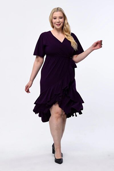 IŞILTI ABİYE Büyük Beden Abiye Elbise