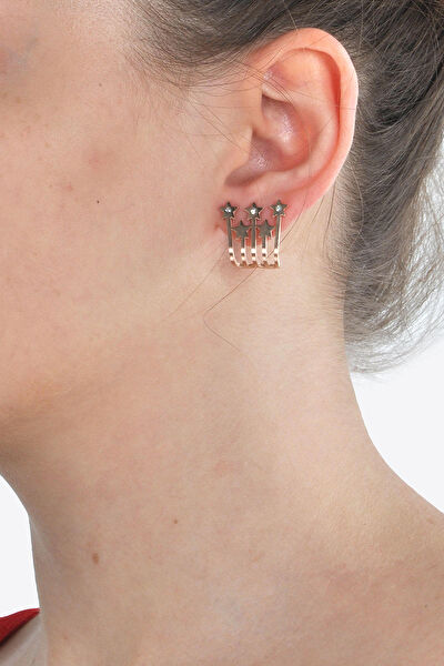 Vizon Ayakkabı Küpe