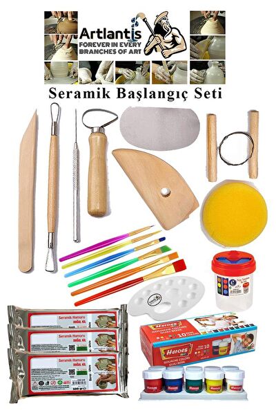 Artlantis Cam, Seramik, Boncuk Boyası