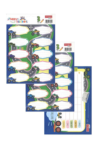 Tanex Etiket, Sticker