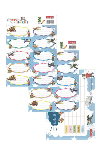 Tanex Etiket, Sticker