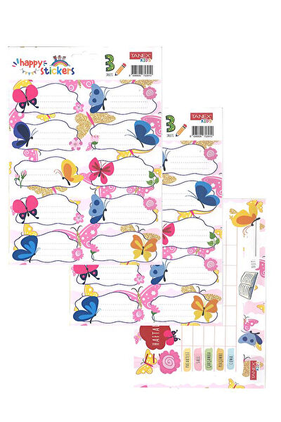 Tanex Etiket, Sticker