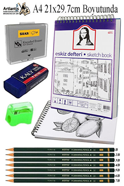 Artlantis Resim Defteri, Kağıtları