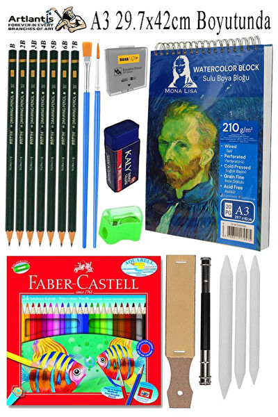 Artlantis Resim Defteri, Kağıtları