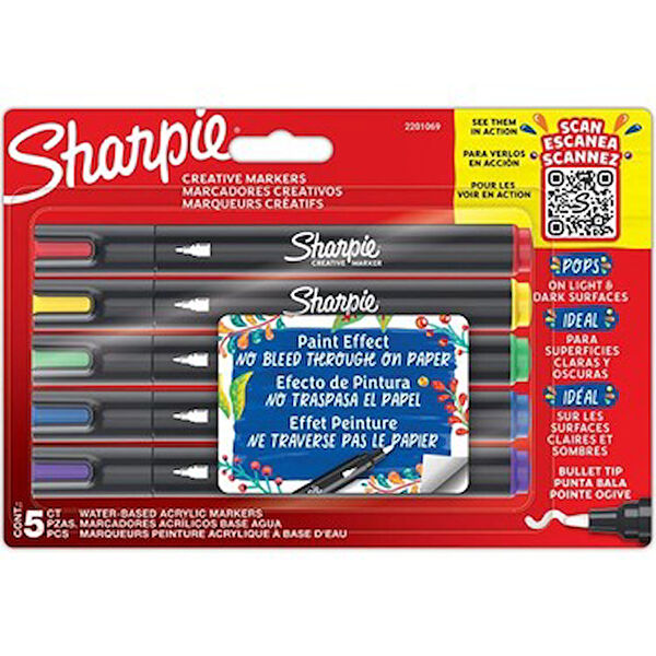 Sharpie Markör ve Tahta Kalemi