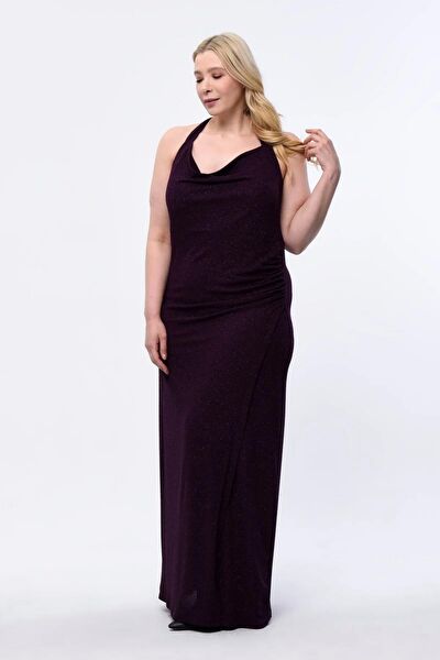 IŞILTI ABİYE Büyük Beden Abiye Elbise