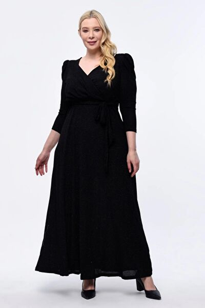 IŞILTI ABİYE Büyük Beden Abiye Elbise