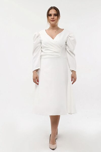 IŞILTI ABİYE Büyük Beden Abiye Elbise