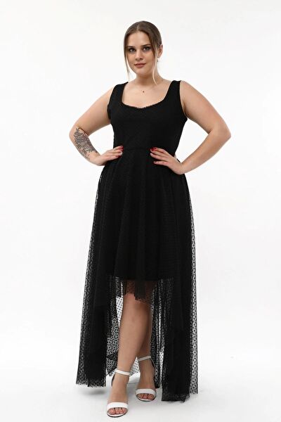 IŞILTI ABİYE Büyük Beden Abiye Elbise