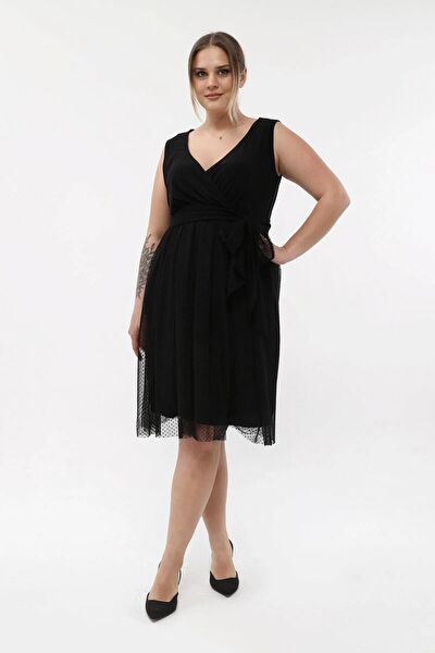 IŞILTI ABİYE Büyük Beden Abiye Elbise