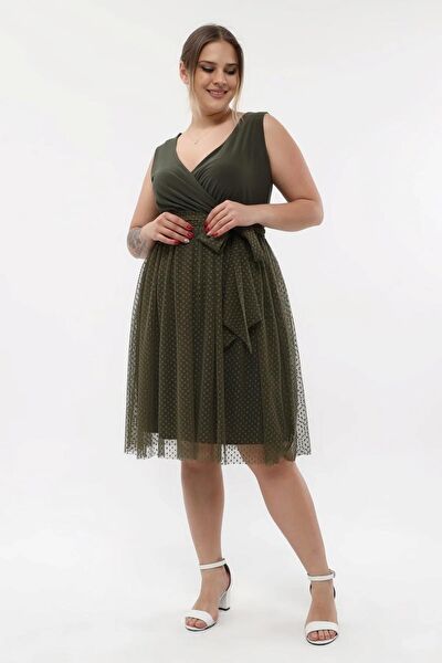 IŞILTI ABİYE Büyük Beden Abiye Elbise