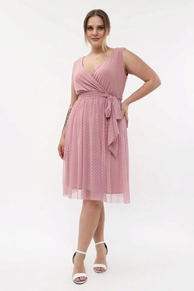 IŞILTI ABİYE Büyük Beden Abiye Elbise