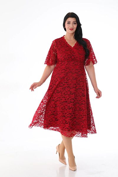 IŞILTI ABİYE Büyük Beden Abiye Elbise