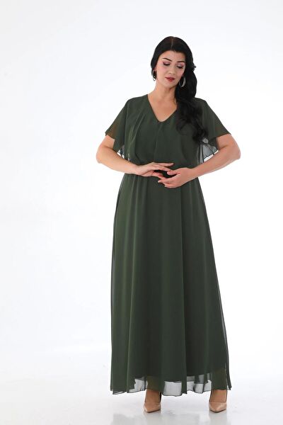 IŞILTI ABİYE Büyük Beden Abiye Elbise