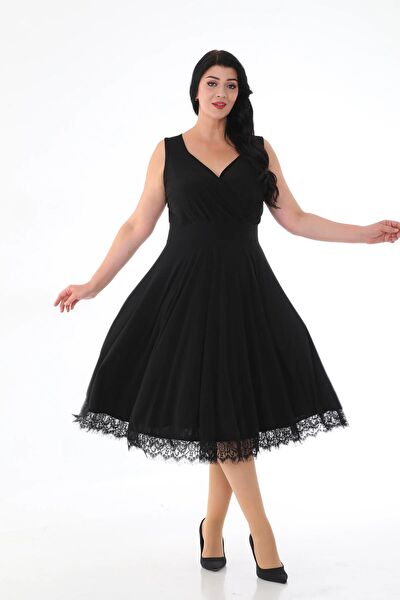 IŞILTI ABİYE Büyük Beden Abiye Elbise