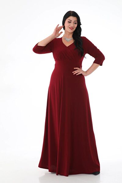 IŞILTI ABİYE Büyük Beden Abiye Elbise