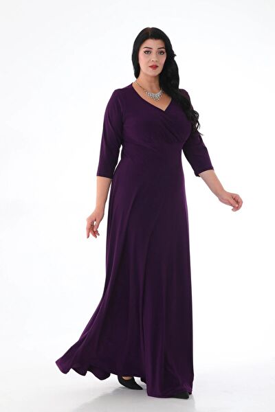 IŞILTI ABİYE Büyük Beden Abiye Elbise