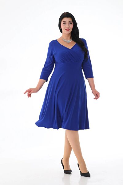 IŞILTI ABİYE Büyük Beden Abiye Elbise