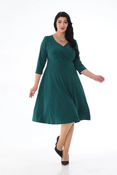 IŞILTI ABİYE Büyük Beden Abiye Elbise