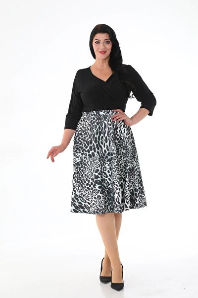 IŞILTI ABİYE Büyük Beden Abiye Elbise