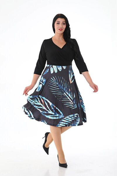 IŞILTI ABİYE Büyük Beden Abiye Elbise