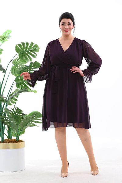 IŞILTI ABİYE Büyük Beden Abiye Elbise