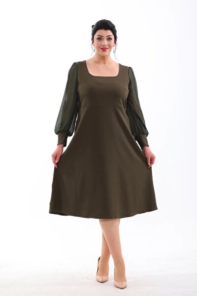 IŞILTI ABİYE Büyük Beden Abiye Elbise