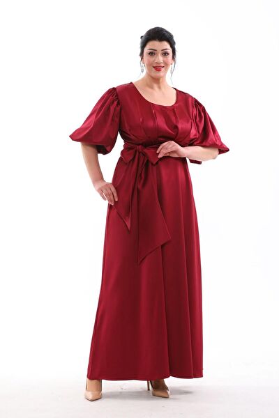 IŞILTI ABİYE Büyük Beden Abiye Elbise