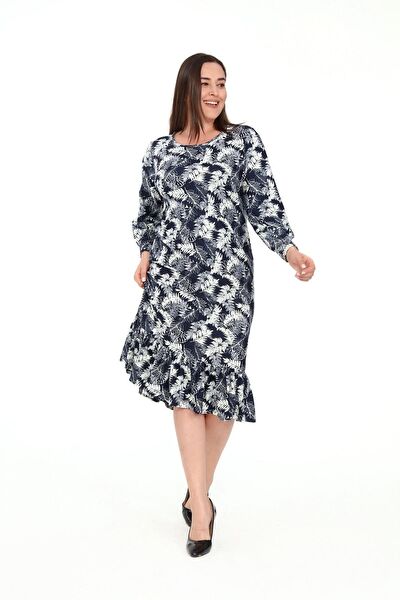 Modayız Büyük Beden Günlük Elbise