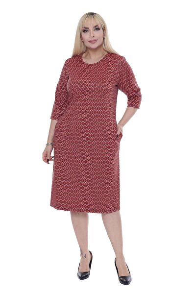 Modayız Büyük Beden Günlük Elbise