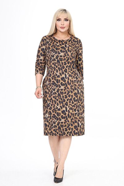 Modayız Büyük Beden Günlük Elbise