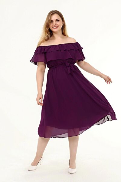 Modayız Büyük Beden Günlük Elbise