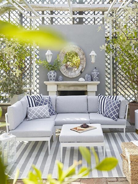 Püff Konsept Bahçe Mobilyası Takımı