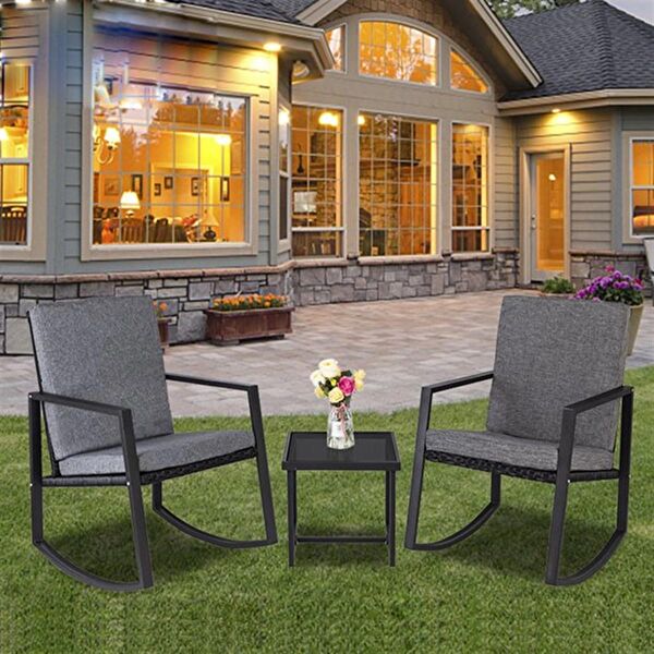 Püff Konsept Bahçe Mobilyası Takımı