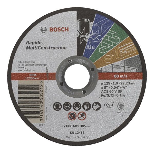 Bosch Kesici Disk