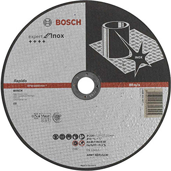 Bosch Kesici Disk