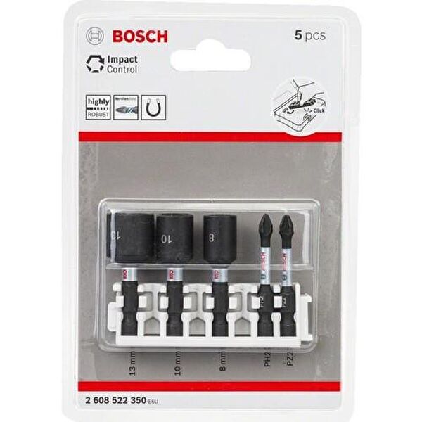 Bosch Tornavida, Tornavida Setleri