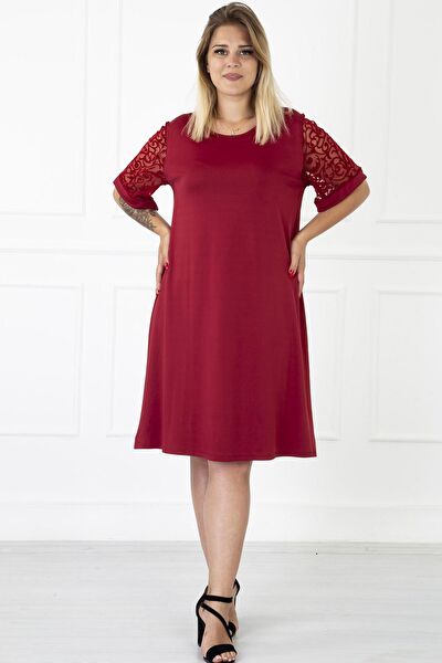 Modayız Büyük Beden Günlük Elbise