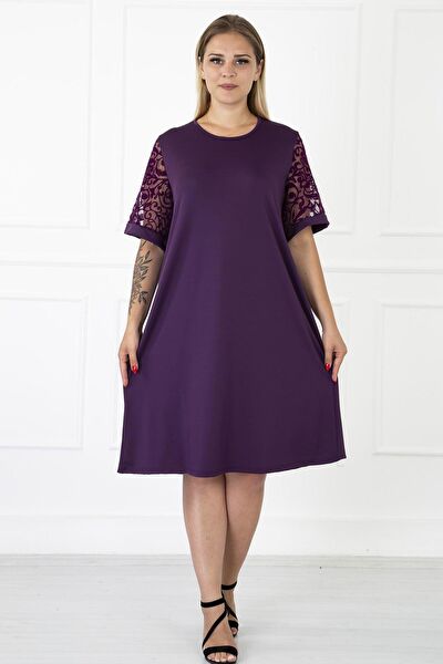 Modayız Büyük Beden Günlük Elbise