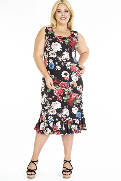 Modayız Büyük Beden Günlük Elbise