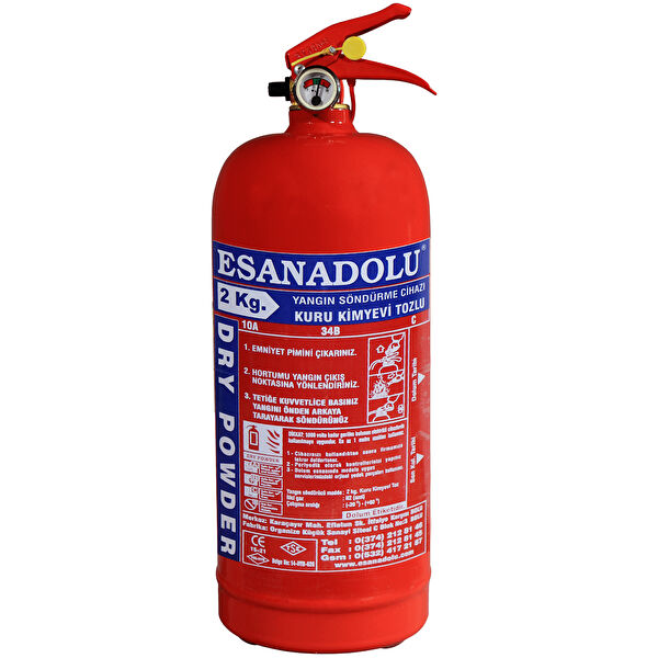 YAPIYORSUN Yangın Söndürme Tüpleri