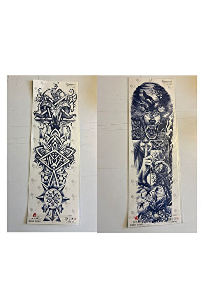 Airbrush Tattoo Geçici Dövme, Şablonları