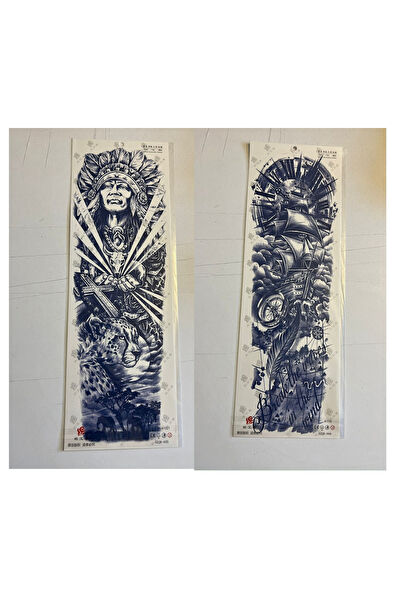 Airbrush Tattoo Geçici Dövme, Şablonları