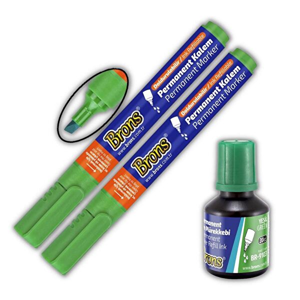 Brons Keçe Uçlu Kalem