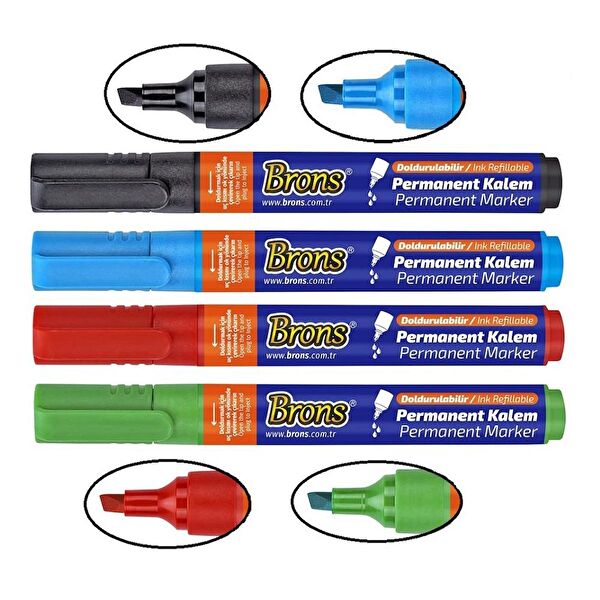 Brons Markör ve Tahta Kalemi