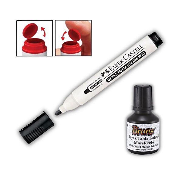 Faber-Castell Markör ve Tahta Kalemi