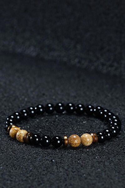 Ssilhoutte Doğaltaş Erkek Bileklik