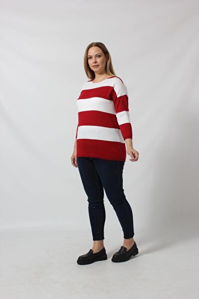 Moda berray Büyük Beden Kazak