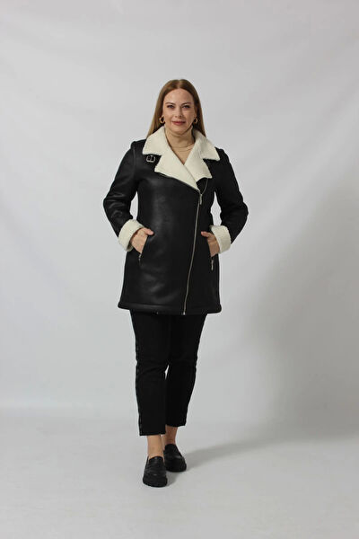 Moda berray Büyük Beden Kaban